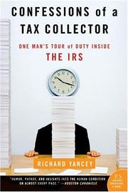 Cover of Confessions of a Tax Collector by Richard Yancey