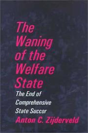 Front cover of The Waning of the Welfare State by Anton Zijderveld
