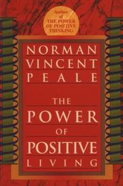 Front cover of The power of positive living by Norman Vincent Peale