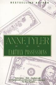 Cover of Earthly Possessions by Anne Tyler