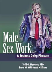 Front cover of Male sex work by Todd G. Morrison