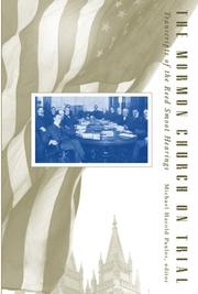 Front cover of The Mormon Church on Trial by Michael Harold Paulos