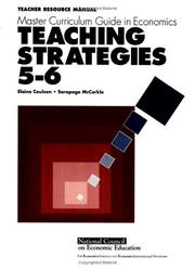 Front cover of Teaching strategies 5-6 by Elaine Coulson