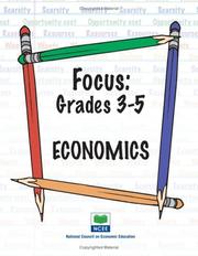 Front cover of Focus, grades 3-5 economics by Barbara J. Flowers