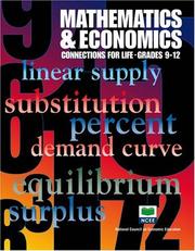 Front cover of Mathematics & economics by Rich Macdonald