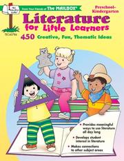 Front cover of Literature for Little Learners by Cindy Daoust