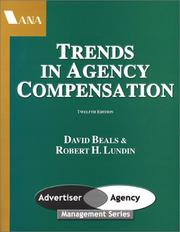 Front cover of Trends In Agency Compensation Twelfth Edition by David Beals