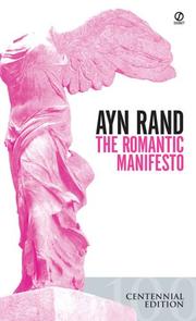 Front cover of The Romantic Manifesto by Ayn Rand