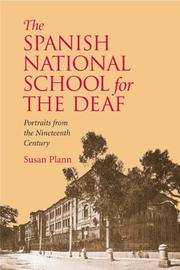 Front cover of The Spanish National Deaf School by Susan Plann