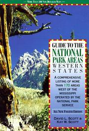Cover of Guide to the national park areas by David Logan Scott