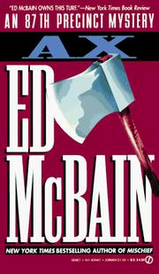 Cover of Ax (87th Precinct Mystery) by Evan Hunter