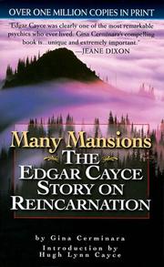 Front cover of Many Mansions by Gina Cerminara
