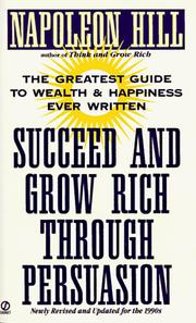 Front cover of Succeed and Grow Rich Through Persuasion by Napoleon Hill