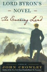Cover of Lord Byron's Novel by John Crowley