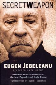 Cover of Secret weapon by Eugen Jebeleanu