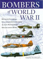 Cover of Bombers of World War II by David Donald