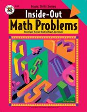 Cover of Inside-Out Math Problems-Grade 5 by Andrea Miles Moran