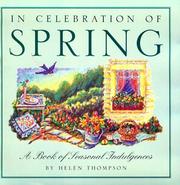 Front cover of In Celebration of Spring by Helen Thompson