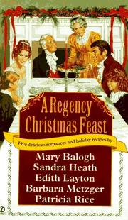 Front cover of A Regency Christmas Feast by Mary Balogh