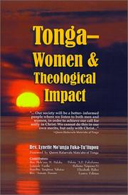 Front cover of Tonga-Women & Theological Impact by Lynette Mo'unga Fuka-Tu'itupou