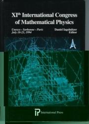 Cover of 11th International Congress of Mathmatical Physics by Daniel Iagolnitzer