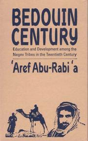 Cover of A Bedouin Century by Aref Abu-Rabia