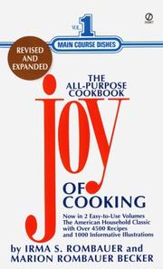 Front cover of The Joy of Cooking: Volume 1 by Marion Rombauer Becker
