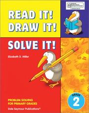 Cover of Read it! draw it! solve it! by Elizabeth D. Miller