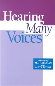 Front cover of Hearing many voices by Taylor, Anita