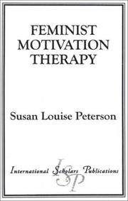 Cover of Feminist Motivation Therapy by Susan Louise Peterson
