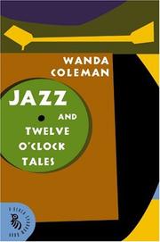 Front cover of Jazz & twelve o'clock tales by Wanda Coleman