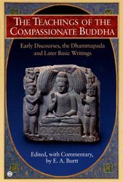 Cover of The Teachings of the Compassionate Buddha by E. A. Burtt