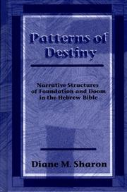 Cover of Patterns of Destiny by Diane M. Sharon