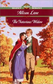 Front cover of The Notorious Widow by Allison Lane