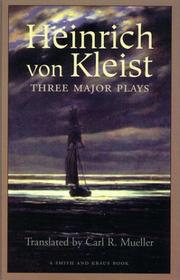 Cover of Heinrich von Kleist by Heinrich von Kleist