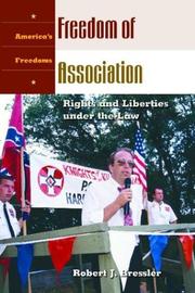 Front cover of Freedom of Association by Robert Bresler