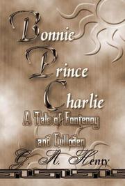 Front cover of Bonnie Prince Charles by G. A. Henty