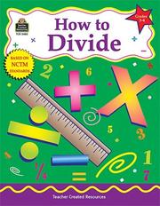 Cover of How to divide by Robert W. Smith