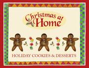 Front cover of Holiday Cookies and Desserts (Christmas at Home (Barbour)) by Ellyn Sanna