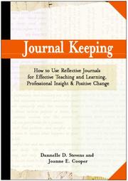 Cover of Journal keeping by Dannelle D. Stevens