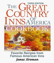 Cover of The Great Country Inns of America Cookbook by James Stroman