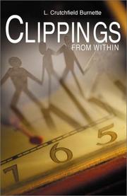 Front cover of Clippings from Within by L. Crutchfield Burnette