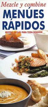 Cover of Mix-N-Match Quick Menus by Richard Carroll