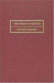 Cover of The theory of justice by Rudolf Stammler
