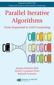 Cover of Parallel iterative algorithms by Jacques Mohcine Bahi