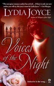 Front cover of Voices of the Night by Lydia Joyce