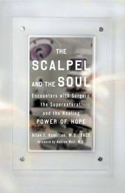 Front cover of The scalpel and the soul by Allan J. Hamilton