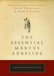 Cover of The Essential Marcus Aurelius (Tarcher Cornerstone Editions) by Jacob Needleman