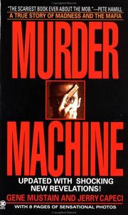 Cover of Murder Machine by Gene Mustain