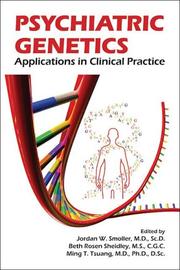 Cover of Psychiatric Genetics by Jordan W. Smoller